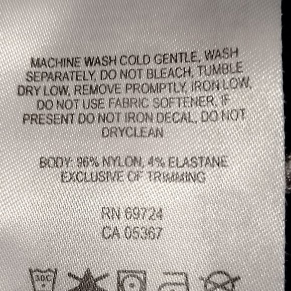 Vintage Columbia Performance Hiking Bermuda shorts Capris - Sz 10 - Picture 7 of 7